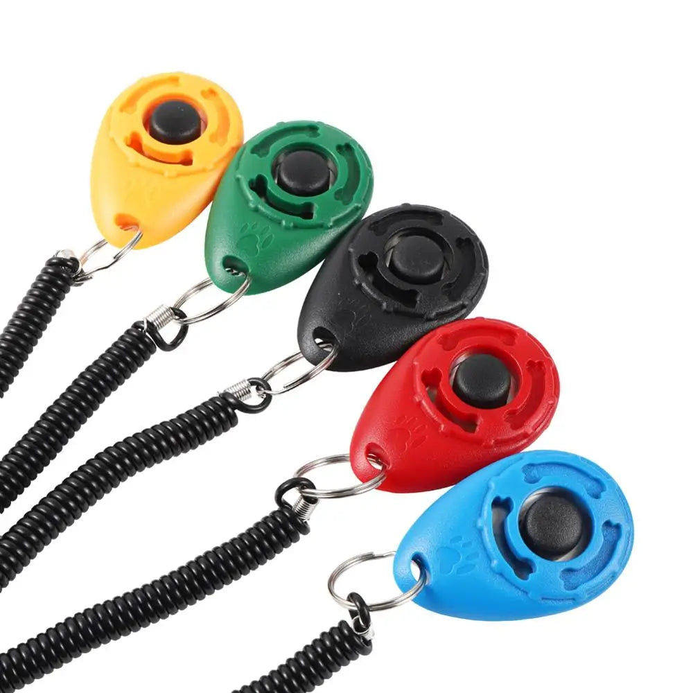 Clicker d'Entraînement pour Animaux – Méthode Positive 14 Couleurs