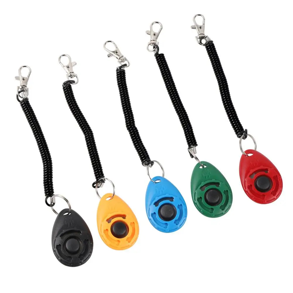 Clicker d'Entraînement pour Animaux – Méthode Positive 14 Couleurs
