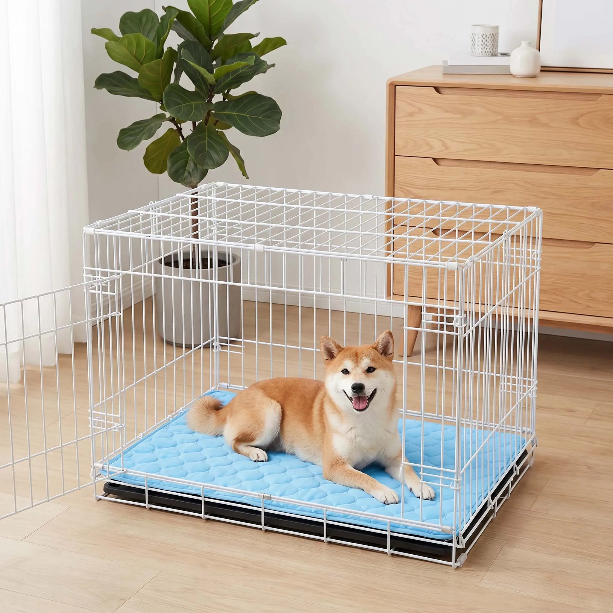Tapis Rafraîchissant pour Chien et Chat | Couverture Respirante en Soie Glacée