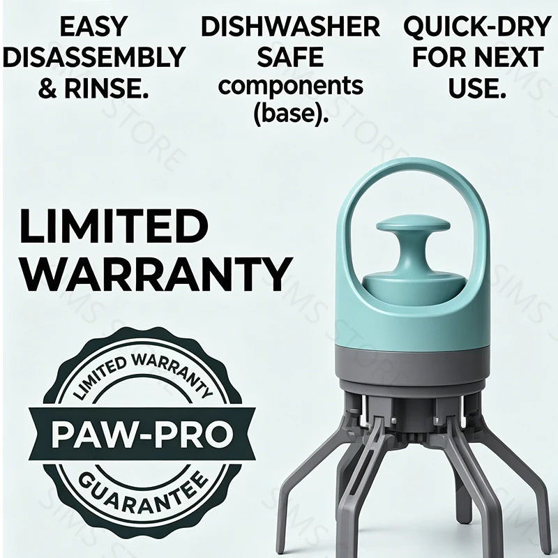 Ramasse-Crottes Portable pour Chien - Pince Hygiénique Sans Contact