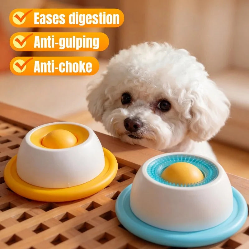 Bol Interactif Anti-Glouton pour Chien et Chat | Slow Feeder